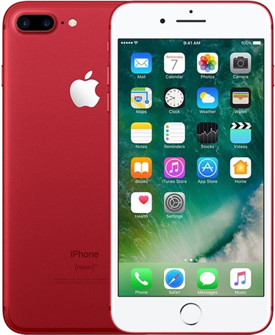 Apple iPhone 7 Plus 128GB Red, Unlocked C